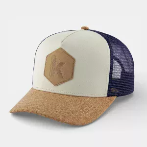 Cork visor hat