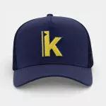 berretto da golf blu navy