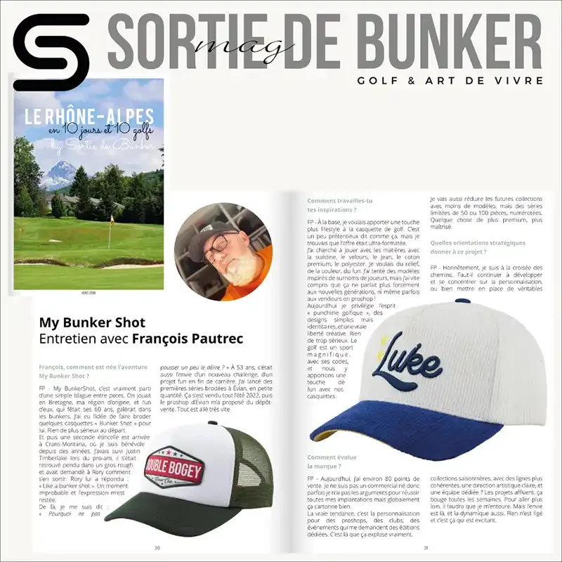 casquette de golf france