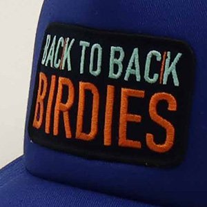 Back 2 Back Birdies golf cap