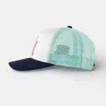casquette golf turquoise