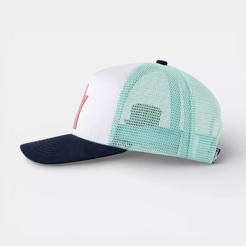 casquette golf turquoise