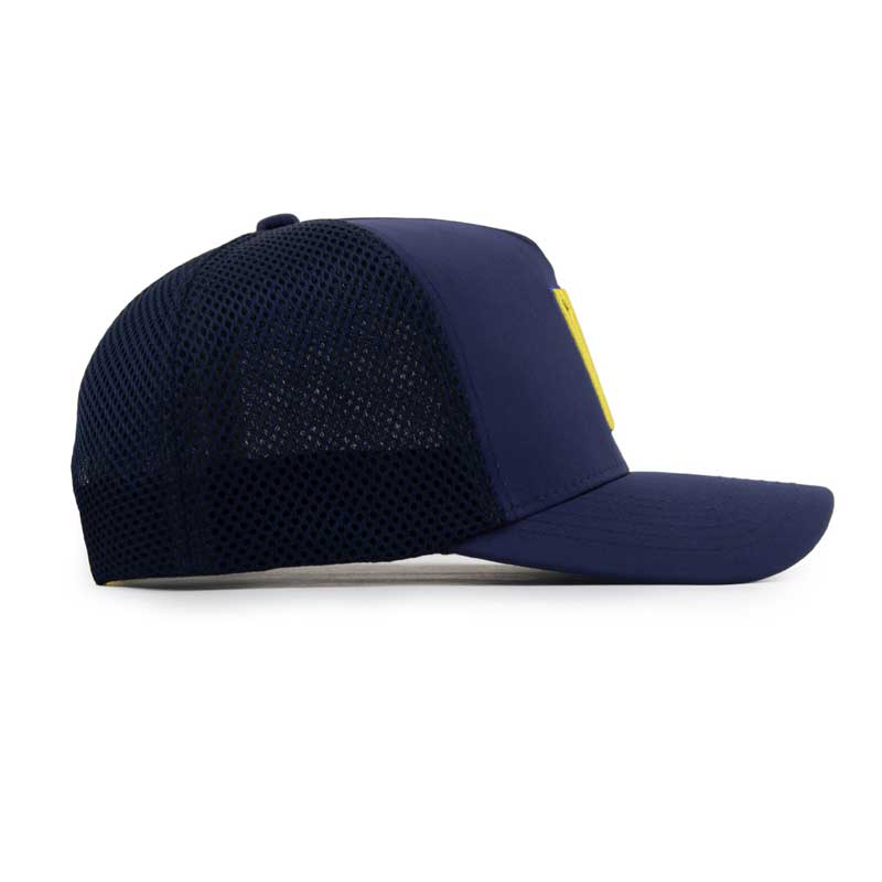 casquette golf bleu