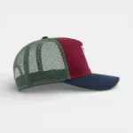 tartan color golf hat