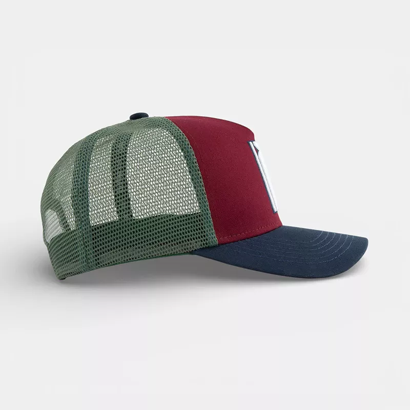 tartan color golf hat