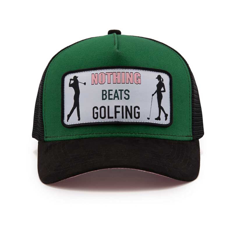 casquette golf nothing beats golfing