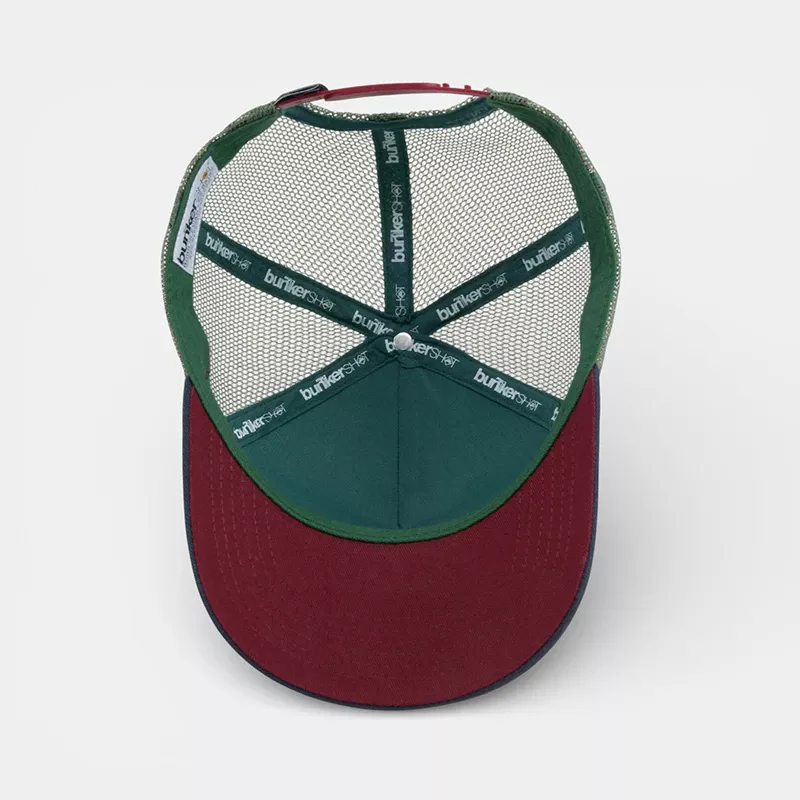 burgundy golf hat