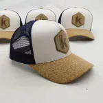 casquette golf lifestyle liege cuir