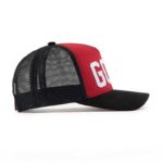 casquette golf noir rouge