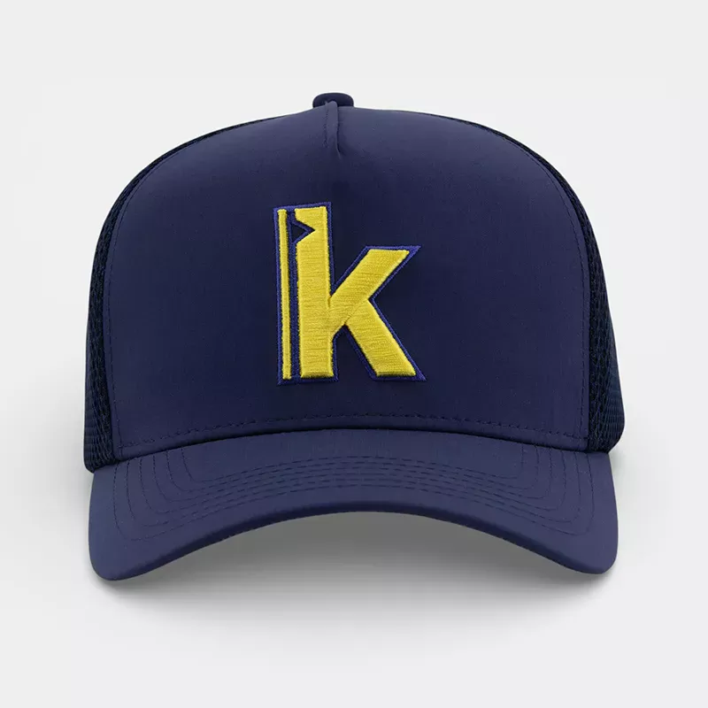 casquette de golf bleu marine