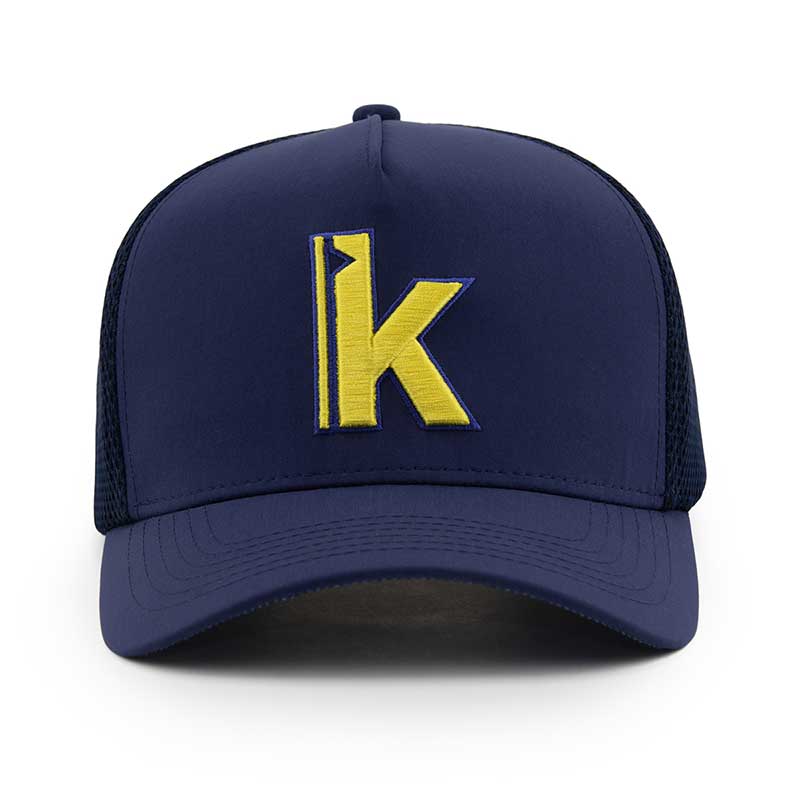 casquette de golf bleu marine
