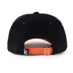casquette noir orange