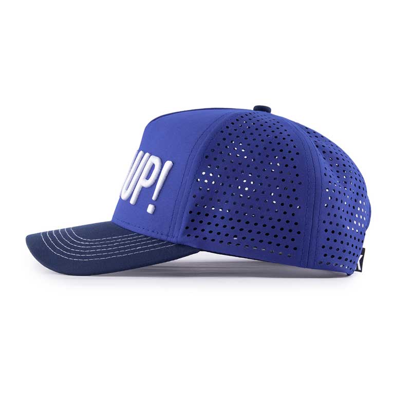never lay up golf hat