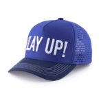 never lay up golf hat