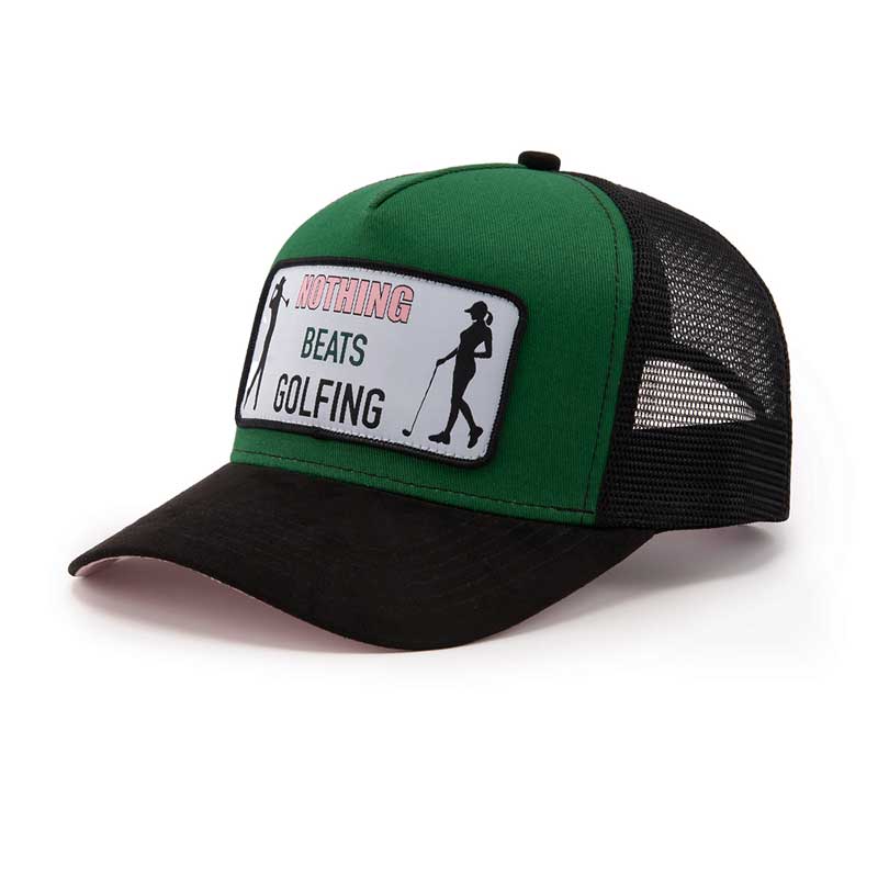 casquette golf vert